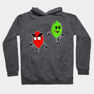 BFDI / BFB / BFDIA - Leafy and Evil Leafy Hoodie
